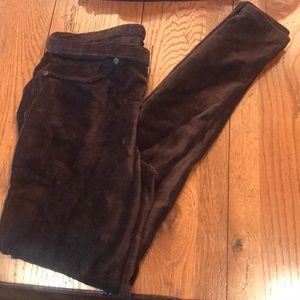 Corduroy brown Hue leggings